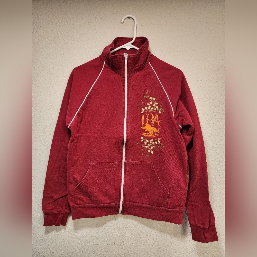Women's New Belgium Brewery Zip Up Sweatshirt Size Medium